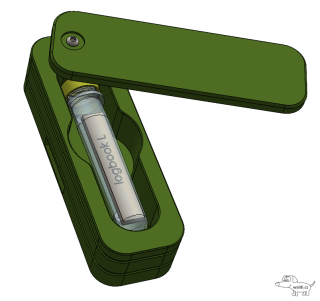 Schránka 3D GC Box na malou PET 22x7x6cm